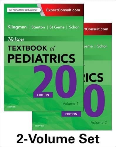 Nelson Textbook of Pediatrics: Expert Consult Premium Edition